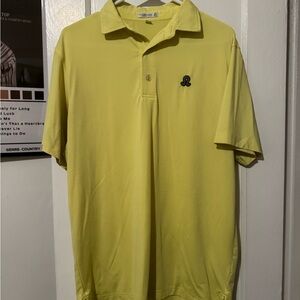 lululemon athletica Men's Yellow Polo Shirt